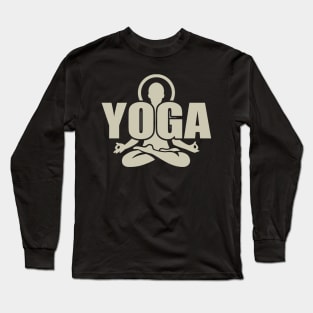 Minimalist Yoga Master Long Sleeve T-Shirt